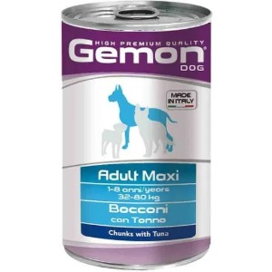 Gemon dog maxi adult – konzerva Tuna 1250g