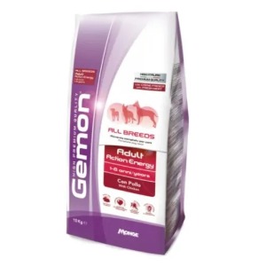 Gemon All Breeds Adult Action Energy - granule 27/15 - hrana za aktivne pse piletina 15kg