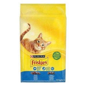 Friskies Cat Losos i Povrće 1,5kg