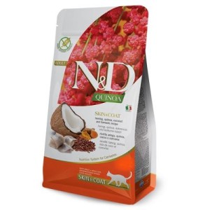 N&D Cat Quinoa Skin&Coat Herring&Coconut 300g