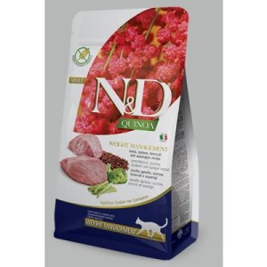 N&D Cat Quinoa Weight Management Lamb & Artichoke 300g