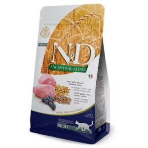 N&D Low Grain Cat Lamb & Blueberry 1,5kg