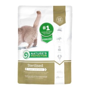 Nature's Protection Sterilised Adult 400g