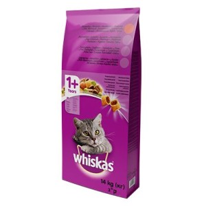 Whiskas Briketi Govedina 14kg