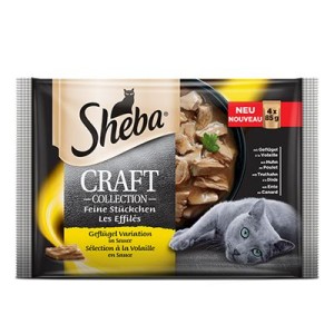 Sheba Craft Izbor Živine 4x85g