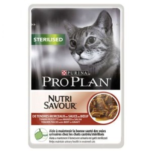 Pro Plan Nutri Savour Sterilised Govedina 85g