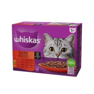 Whiskas Kesice Klasični Obroci 12x85g