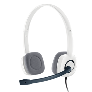 LOGITECH H150 slušalice sa mikrofonom (Cloud White) - 981-000350