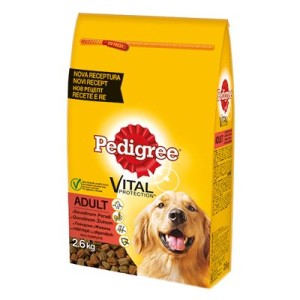 Pedigree Adult Govedina i Živina 2,6kg