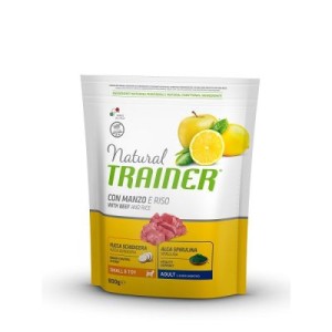 Trainer Natural Dog Small & Toy Govedina i Pirinač 800g