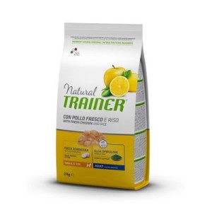 Trainer Natural Dog Small & Toy Piletina i Pirinač 2kg