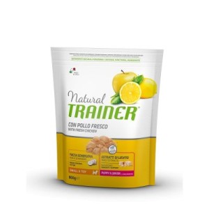 Trainer Natural Dog Small & Toy Puppy & Junior Piletina 800g