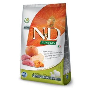 N&D Pumpkin Medium & Maxi Boar&Apple 2,5kg