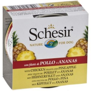 Schesir Dog Piletina i Ananas 150g