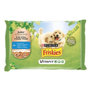 Friskies Dog Junior Piletina i Šargarepa 4x100g