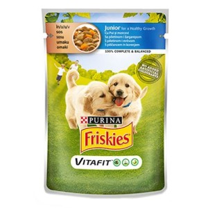 Friskies Dog Junior Piletina i Šargarepa 100g