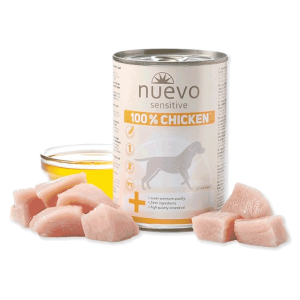 Nuevo konzerva za osetljive pse Monoprotein Sensitive, 400 g - piletina