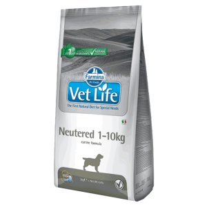 Vet Life Neutered 1-10 KG, 2 kg