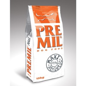 Premil MAXI ATHLETIC - granule 27/16 - hrana za mlade, izložbene i pse u lakšem treningu 3kg