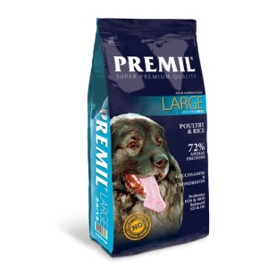 Premil Large - granule 24/15 - hrana za odrasle pse srednjih i velikih rasa 1kg
