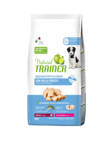 Trainer – Natural Medium Puppy & Junior piletina – 12kg