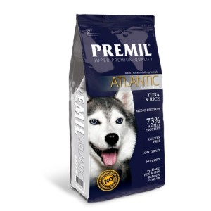 Premil Atlantic - granule 23/14 - hrana za jačanje imuniteta, osetljive i alergične pse 3kg