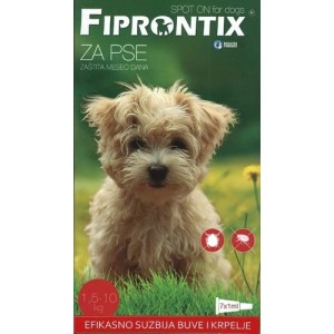 Fiprontix - SPOT ON za male pse 1ml