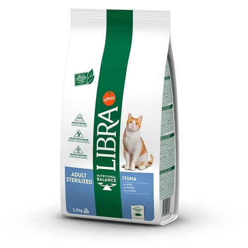 Libra Cat Adult Sterilized - granule 35/12 - hrana za sterilisane mačke tuna 1.5kg