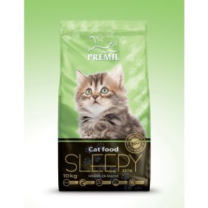 Premil SLEEPY - granule 32/12 - hrana za mačićce, mlade, skotne i mačke dojilje 10kg