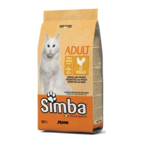 Simba Adult - granule 26/11 - hrana za odrasle mačke piletina 20kg
