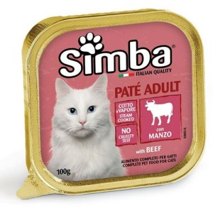 Simba pašteta za mačke- Govedina 100g