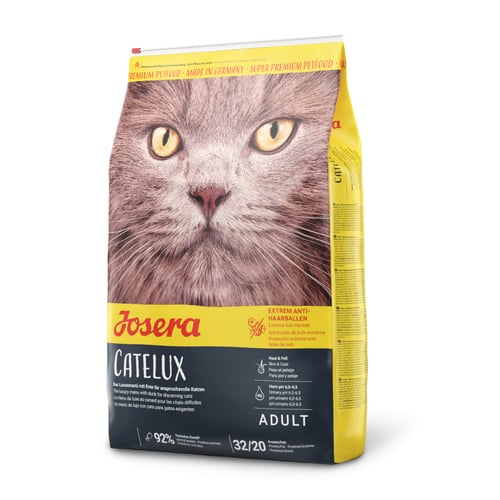Josera Catelux - granule 32/20 - hrana za izbirljive mačke sa pačetinom 15kg