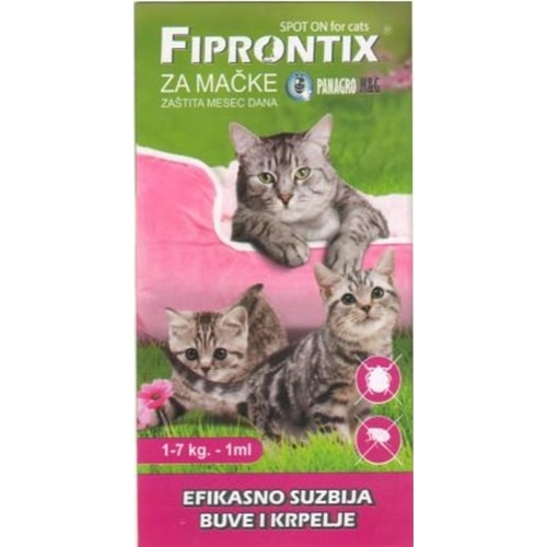 Fiprontix - SPOT ON za mačke 1ml