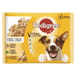 Pedigree Multipack Piletina i Jagnjetina, 4 x 100 g