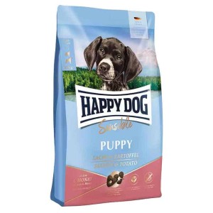 Happy Dog Hrana za štence Puppy Sensible, losos i korompir - 10 kg