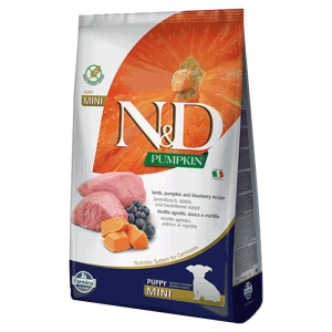 N&D Pumpkin Hrana za štence Mini Puppy, Bundeva & Jagnjetina - 2.5 kg