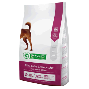 Nature's Protection Super Premium Mini Extra, Losos - 7.5 kg