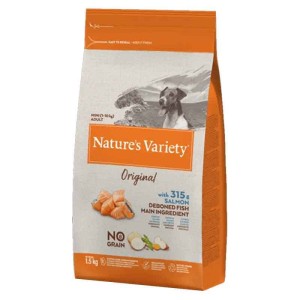 Nature's Variety Hrana za pse Mini Adult Original gain Free, Losos - 7 kg