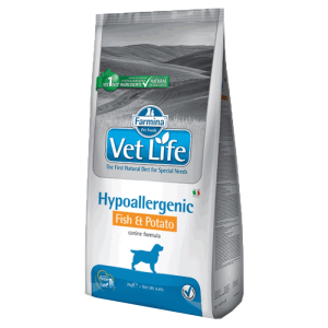 Vet Life Hypoallergenic Fish & Potato - 2 kg