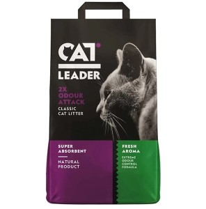 Cat Leader Classic 2x Odour Attack - Posip za mačke 5kg