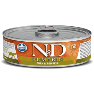 N&D Pumpkin Vlažna hrana za mačke, Bundeva i Pačetina, 70 g