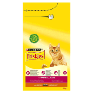 Friskies Cat Hairball Piletina I Povrće - 1.5 kg