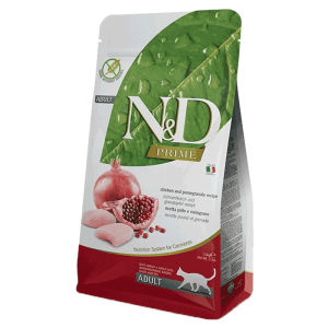 N&D Prime Hrana za odrasle mačke Piletina i Nar - 10 kg