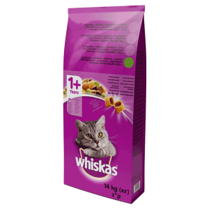 Whiskas Briketi Jagnjetina - 1.4 kg