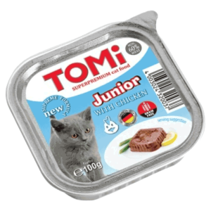 Tomi Pašteta za mačiće Junior, 100 g - 10 kom.