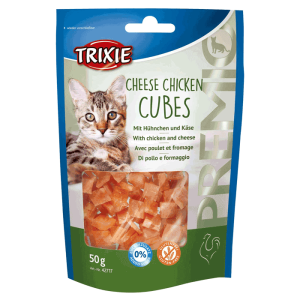 Trixie Poslastica za mace pileće kockice Chicken Cubes, 50 g