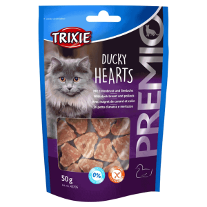 Trixie Poslatica za mačke sa pačetinom Duccky Hearts, 50 g