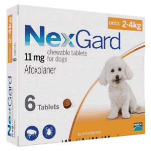 NexGard za pse - 4–10 kg