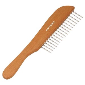 Artero Drveni češalj za gustu poddlaku Wooden Hand Comb