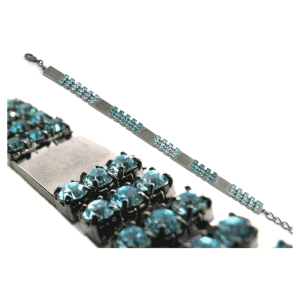 Pet Hardware Dijamantska ogrlica Gracia - plava